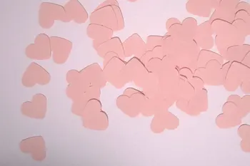Coração-De-Rosa Confete | Blush Coração De Confete Blush ConfettiHeart Confete Blush Festa Decorações Cor-De-Rosa Decoração Para Uma Festa Blush Coração